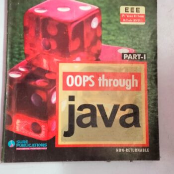 OOPS Through JAVA Part 1