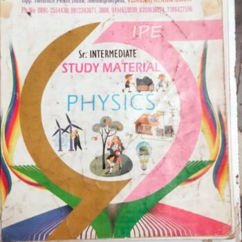 Sr.intermediate, IPE STUDY MATERIAl PHYSICS